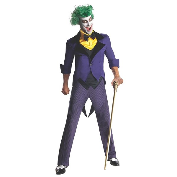Dc Comics The Joker Adults/Men's Dress Up Party Costume Jacket Coat Top XL