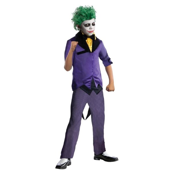 Rubies The Joker DC Comics Deluxe Dress Up Childrens/Kids Costume 5-7