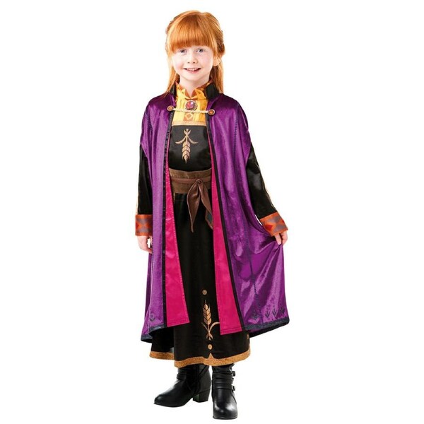Rubies Anna Frozen 2 Disney Princesses Kids Deluxe Dress Up Costume 6-8