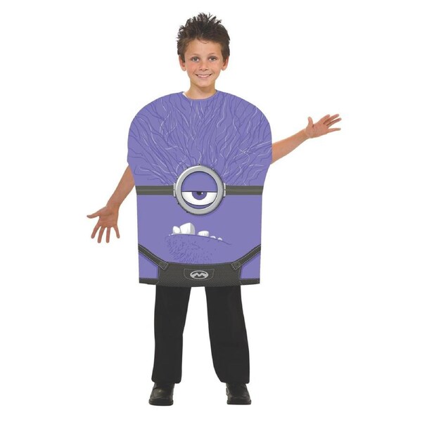 Rubies Kids Dispicable Me Evil Minion Foam Fancy Dress Up Kids Costume S