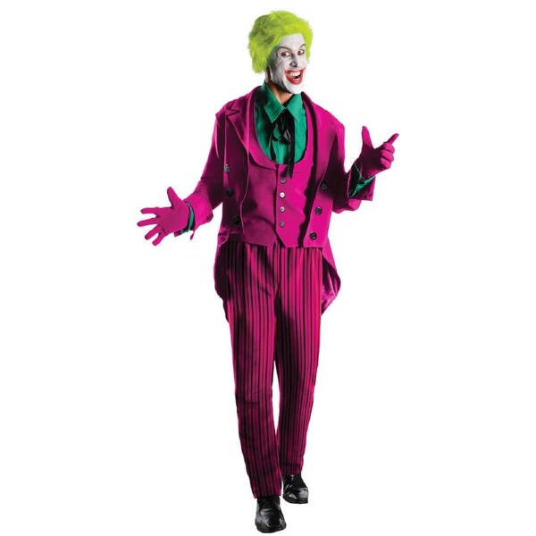 Dc Comics The Joker 1966 Collector's Edition Adult Jacket Costume Standard