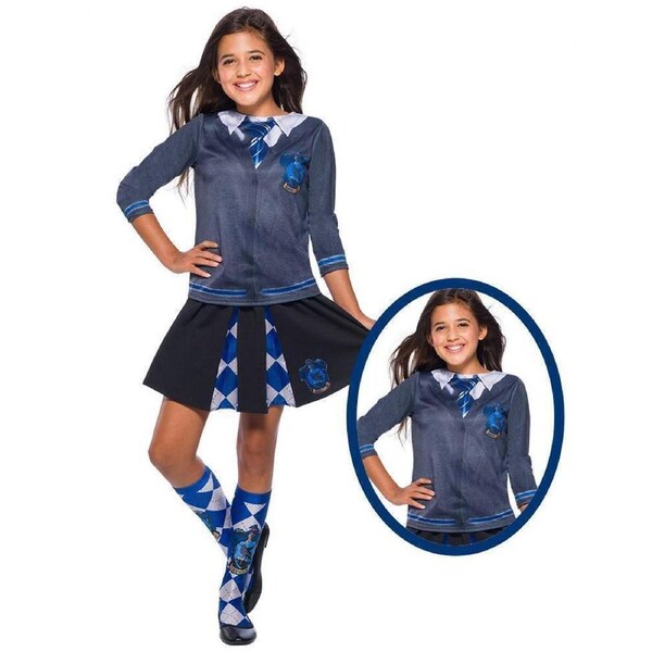 Rubies Harry Potter Hogwarts Ravenclaw Kids Dress Up Costume Top 5-7