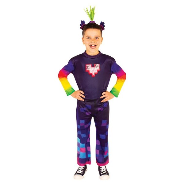 Rubies King Trollex Trolls World Tour Kids Deluxe Dress Up Costume 3-5