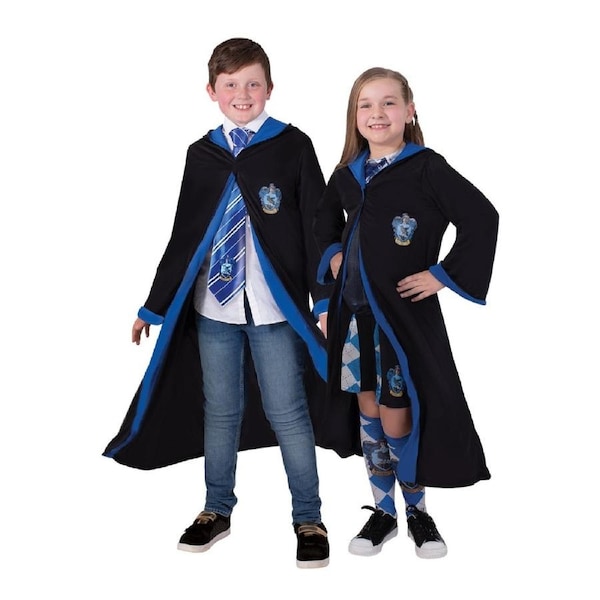 Rubies Harry Potter Hogwarts Ravenclaw Childrens Robe Dress Up Costume 9+