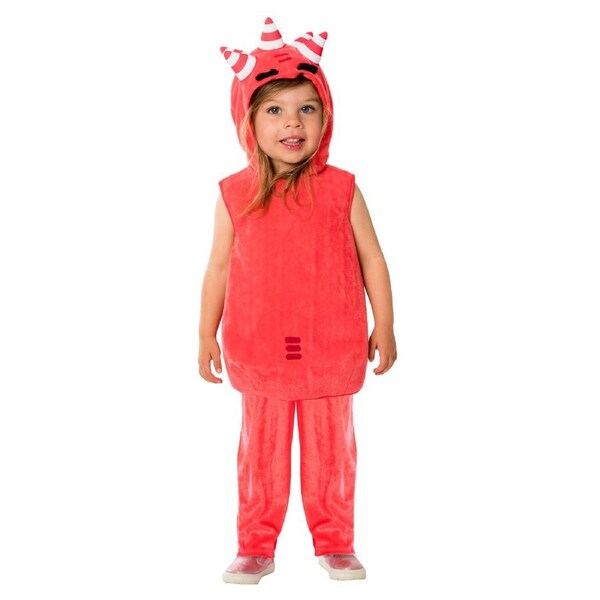 Rubies ABC Kids Fuse Red Oddbods Monsters Unisex Dress Up Costume Set Toddler