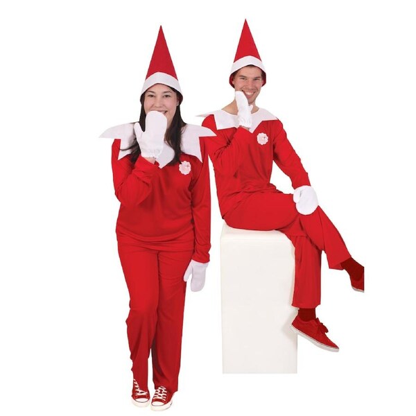 Rubies Elf On The Shelf Adult Christmas Fancy Dress Up Costume XL