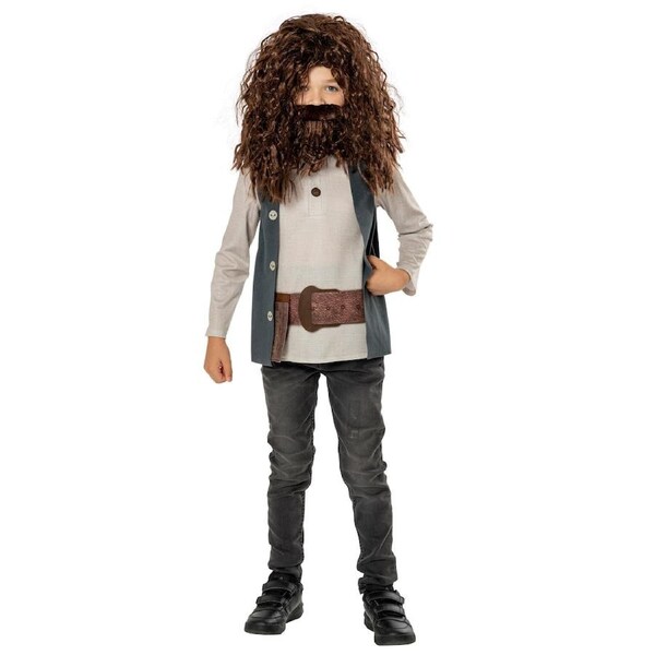 Harry Potter Hagrid Hogwarts Kids Boys Dress Up Party Costume Set 5-6