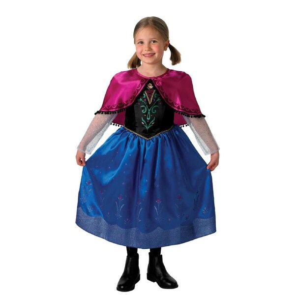 Rubies Anna Frozen Disney Princesses Deluxe Kids Dress Up Costume 6-8