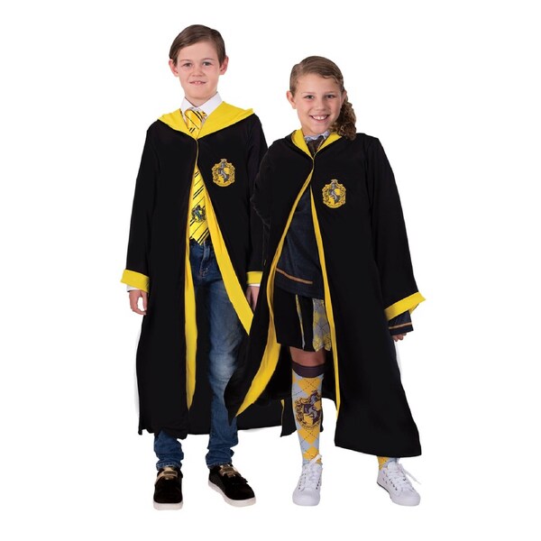 Rubies Harry Potter Hogwarts Hufflepuff Childrens Robe Dress Up Costume 6+