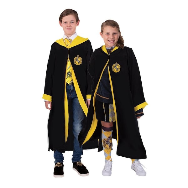 Rubies Harry Potter Hogwarts Hufflepuff Childrens Robe Dress Up Costume 9+