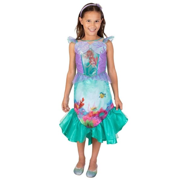 Rubies Ariel The Little Mermaid Disney Premium Kids Dress Up Costume 6-8