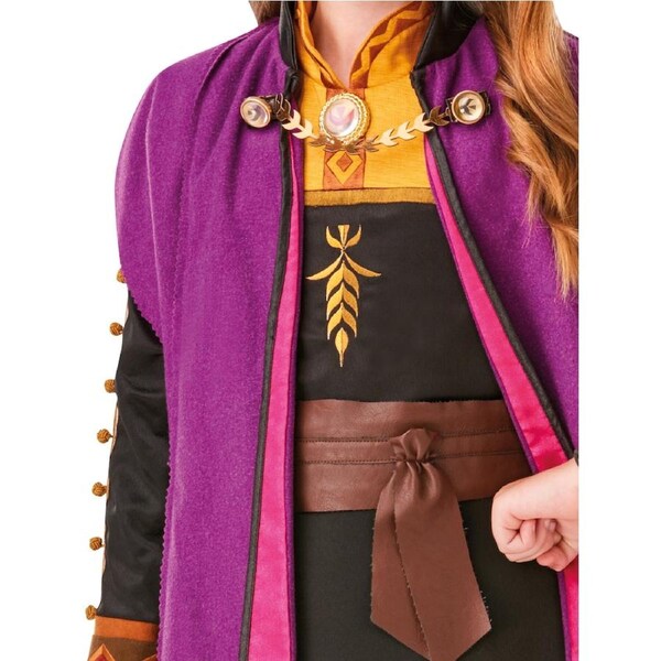 Rubies Anna Frozen 2 Limited Edition Travel Dress Girls Dress Up Costume S