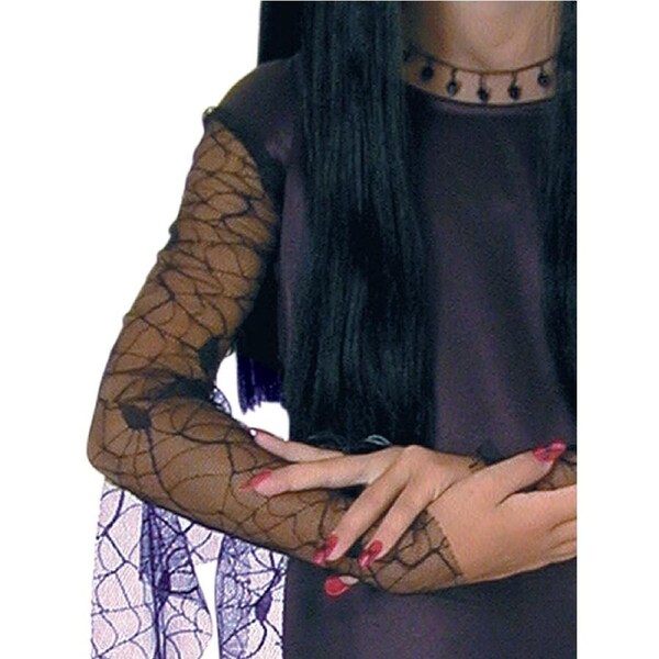 Rubies Morticia Addams Family Spooky Girls Fancy Dress Up Party Costume S