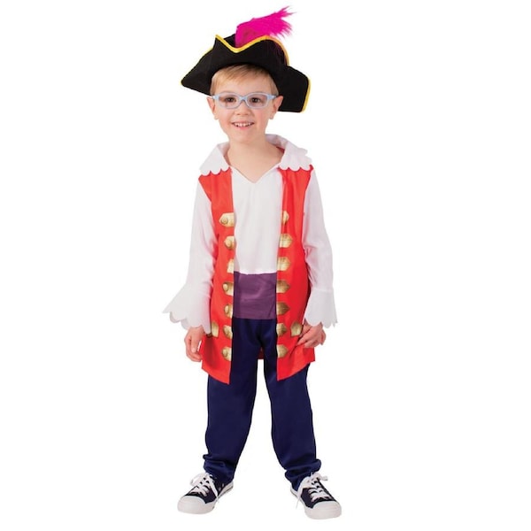 Rubies Captain Feathersword The Wiggles Deluxe Dress Up Costume 3-5