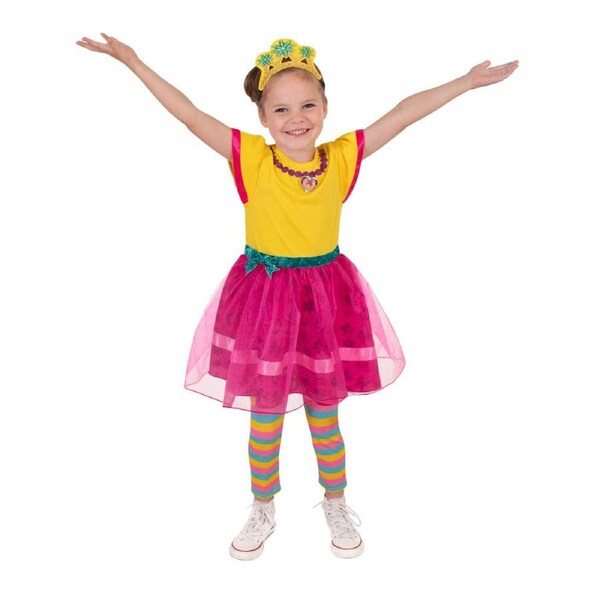 Rubies Fancy Nancy French Deluxe Childrens Fancy Dress Up Costume 3-5