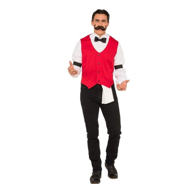Rubies Bartender Adults Shirt Dress Up Halloween Party Costume Standard