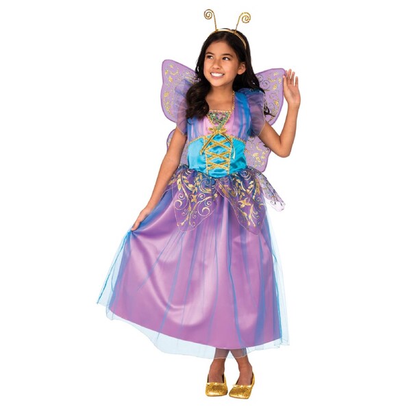 Rubies Fairytale Storybook Fairy Girls Fancy Dress Up Costume Set 9-10