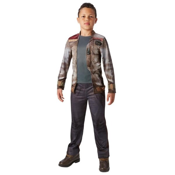 Star Wars The Force Awakens Finn Deluxe Boys Fancy Dress Up Costume 12-13