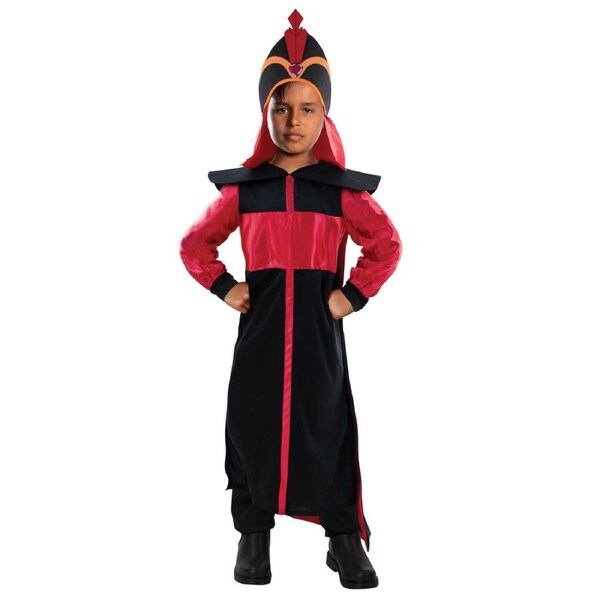 Disney Jafar Aladdin Deluxe Boys Fancy Dress Up Party Costume Set 9-10