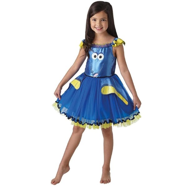 Marvel Finding Nemo Dory Deluxe Tutu Girls Fancy Dress Up Party Costume S