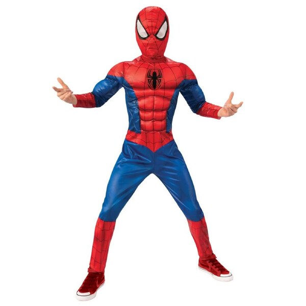 Marvel Spider-Man Deluxe Lenticular Boys Fancy Dress Up Costume 3-5