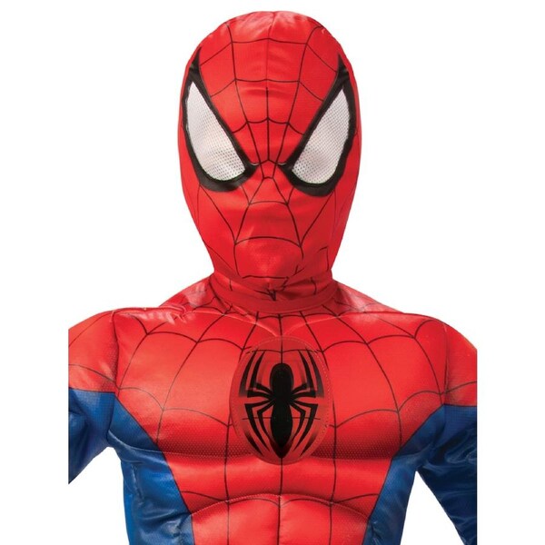 Marvel Spider-Man Deluxe Lenticular Boys Fancy Dress Up Costume 6-8