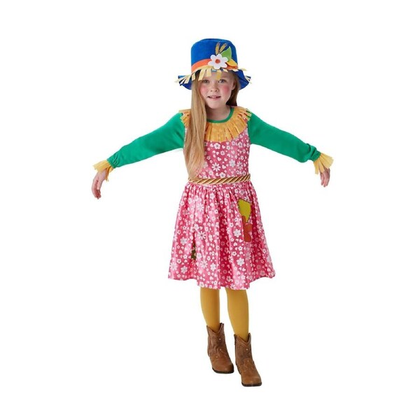 Rubies Mrs Scarecrow Wizard Of Oz Child Girls Dress Up Costume 7-8