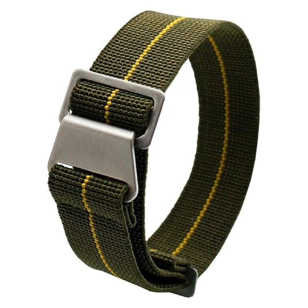 Elasticated Nylon Watch Strap Adjustable Band Durable Replacement Strap Watches