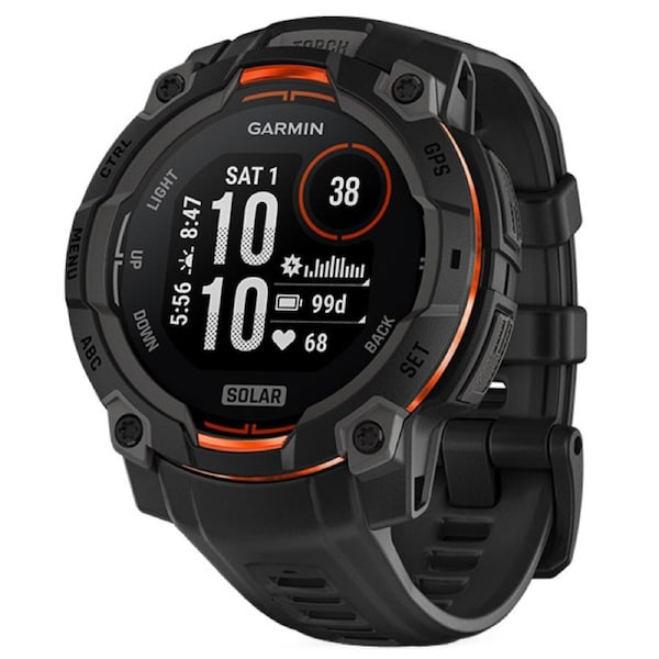 Garmin Instinct 3 Solar Watch 45mm - Black