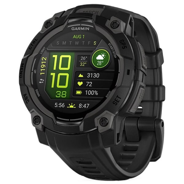 Garmin Instinct 3 AMOLED Watch 45mm - Black