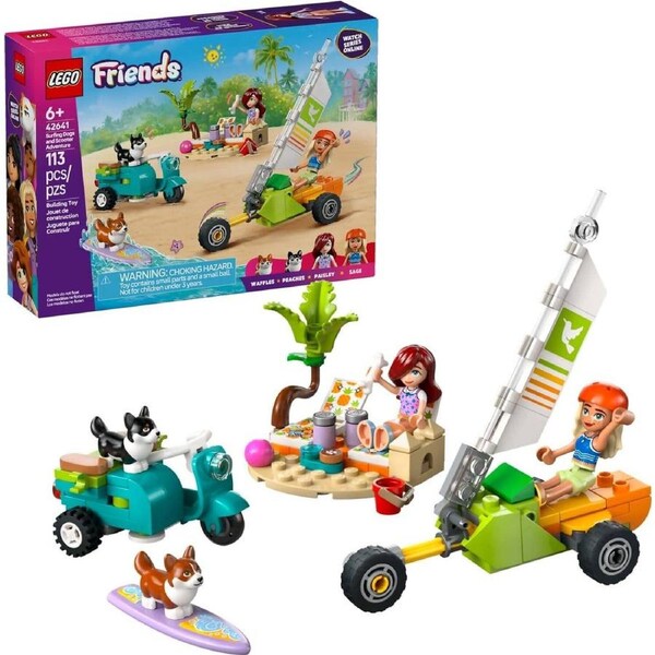 LEGO 42641 Surfing Dogs And Scooter Adventure - LEGO Friends