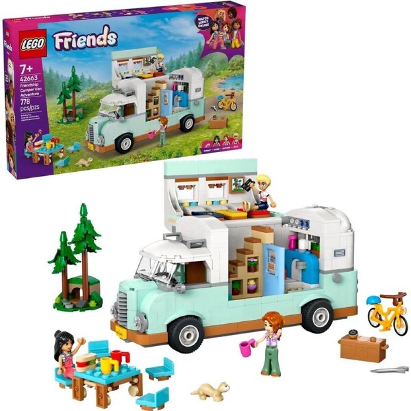 LEGO 42663 Friendship Camper Van Adventure - LEGO Friends