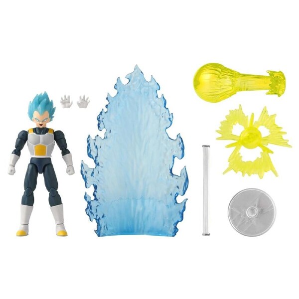 Dragon Ball Super Dragon Stars Power Up Pack Super Saiyan Blue Vegeta Action Figure