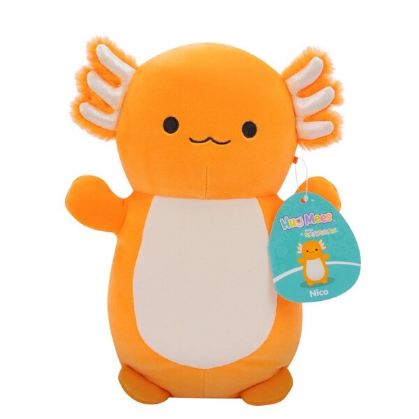Squishmallows HugMees Nico the Axolotl 10 inch Plush