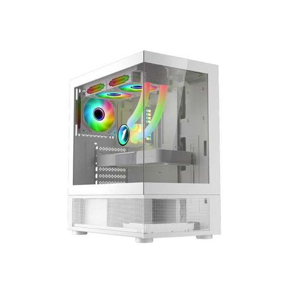 1st Player MI7-A ATX M-ATX ITX PC Gaming Case - White