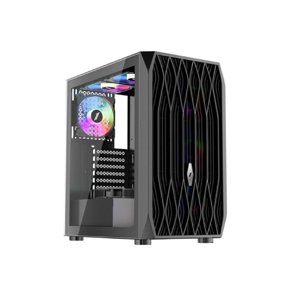 1st Player AY7 ATX M-ATX ITX PC Gaming Case - Black