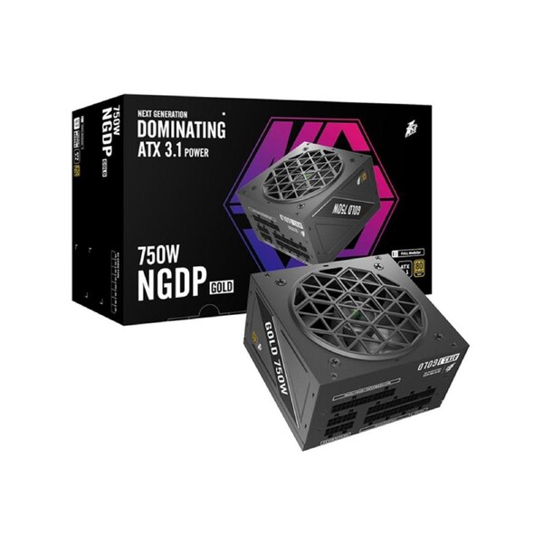 1st Player NGDP ATX 3.1 80+ Plus Gold 750W Modular Power Supply Black