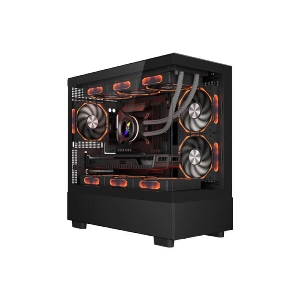 1st Player Mi5 M-ATX ITX PC Gaming Case - Black