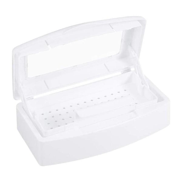 Manicure Disinfection Box for Tools Supplies Cleaning and Soaking Nail Care Kit