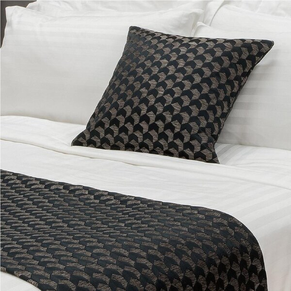 Jason Commercial Regency Bed Runner Bedding Decor Ink Blue Single/King Single