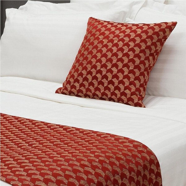 Jason Commercial Regency Bed Runner Bedding Russet Single/King Single