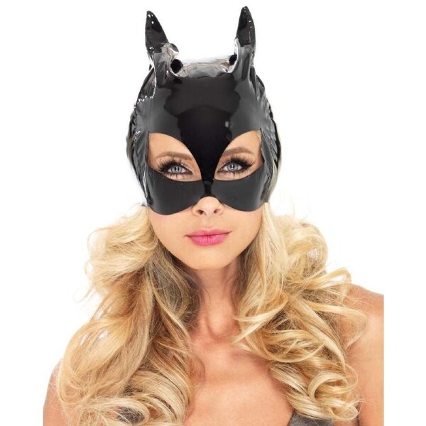 Vinyl Cat Woman Mask