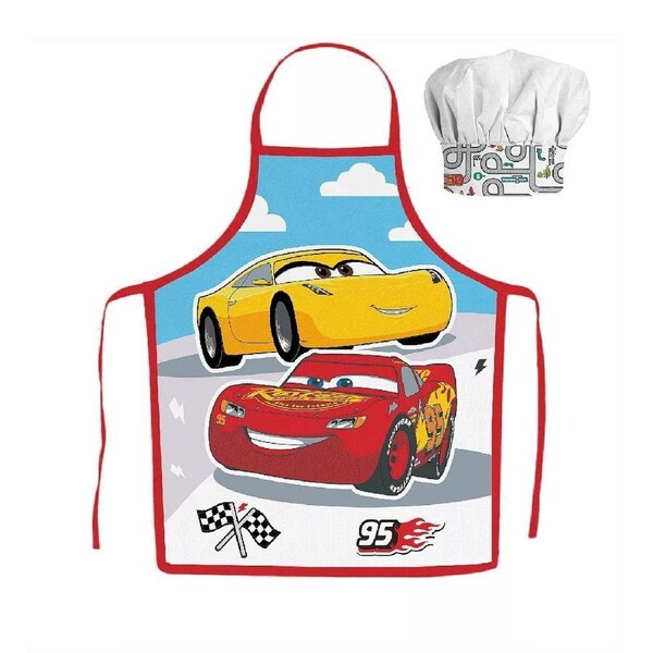 Disney Cars Cruz Ramirez Kids Apron and Chef's Hat