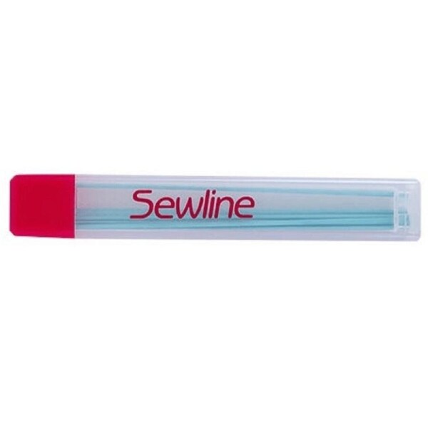 Sewline Erasable Pencil Refills Pack of 6 Blue for Sewing Patchwork