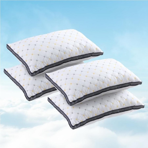 Giselle Hotel Quality Ultra Soft Pillow 4 Pack