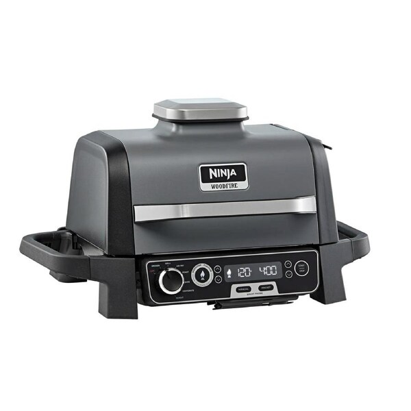 Ninja Woodfire Electric BBQ Grill & Smoker with Smart Probe-OG751