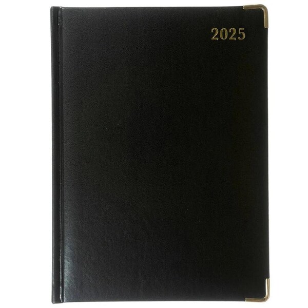 Collins Debden Diary Classic Manager 1200.U99 Day to Page 260x190mm Black
