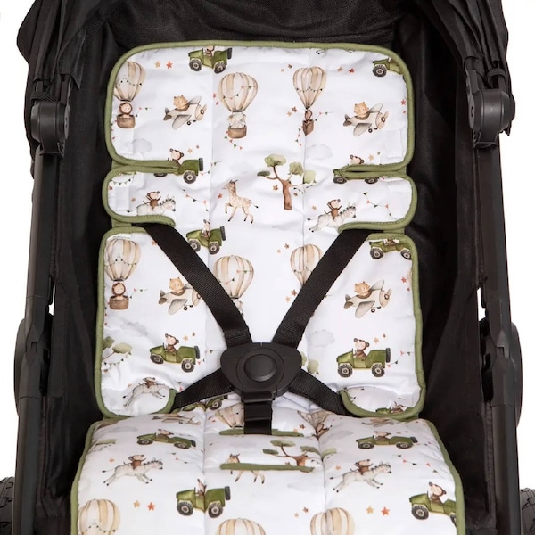 Pram Liner (Thicker Type) - Monkey Carnival