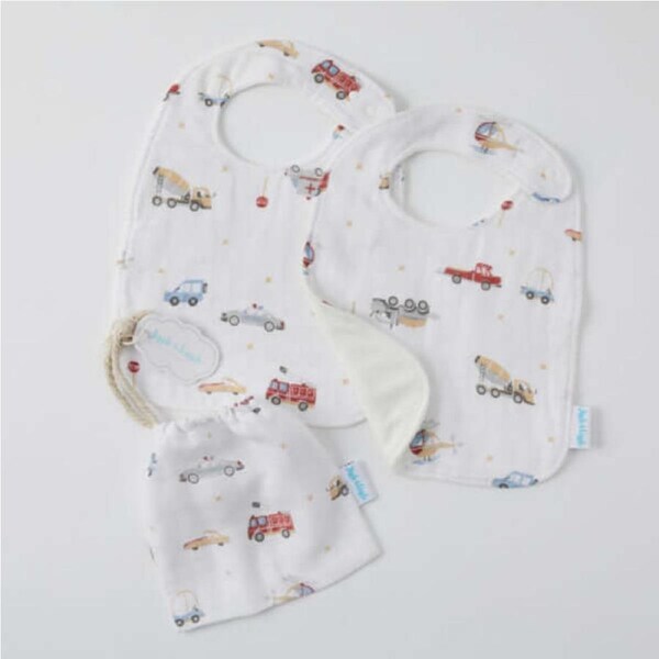 Transport Muslin Bib Set of 2