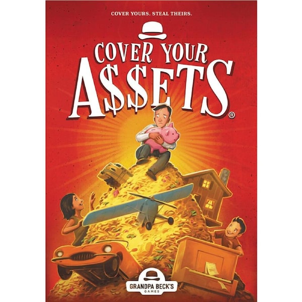 Grandpa Beck's Games Cover Your Assets Kids/Children Tabletop Card Game 8y+